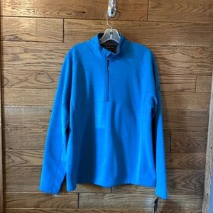 ****NWT**** Men’s Spyder Vectre Half Zip Up Fleece Pull Over size Large